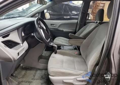 2015 Toyota Sienna from USA, damaged, VIN 5TDZK3DC5FS654053